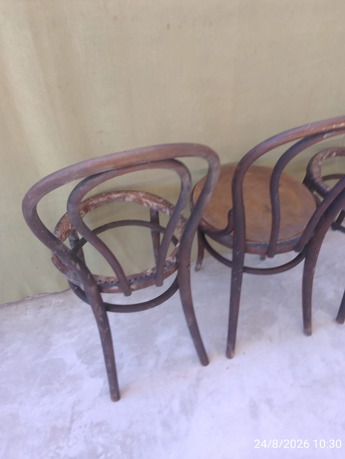 Juego X2 sillas Thonet de madera — foto 8