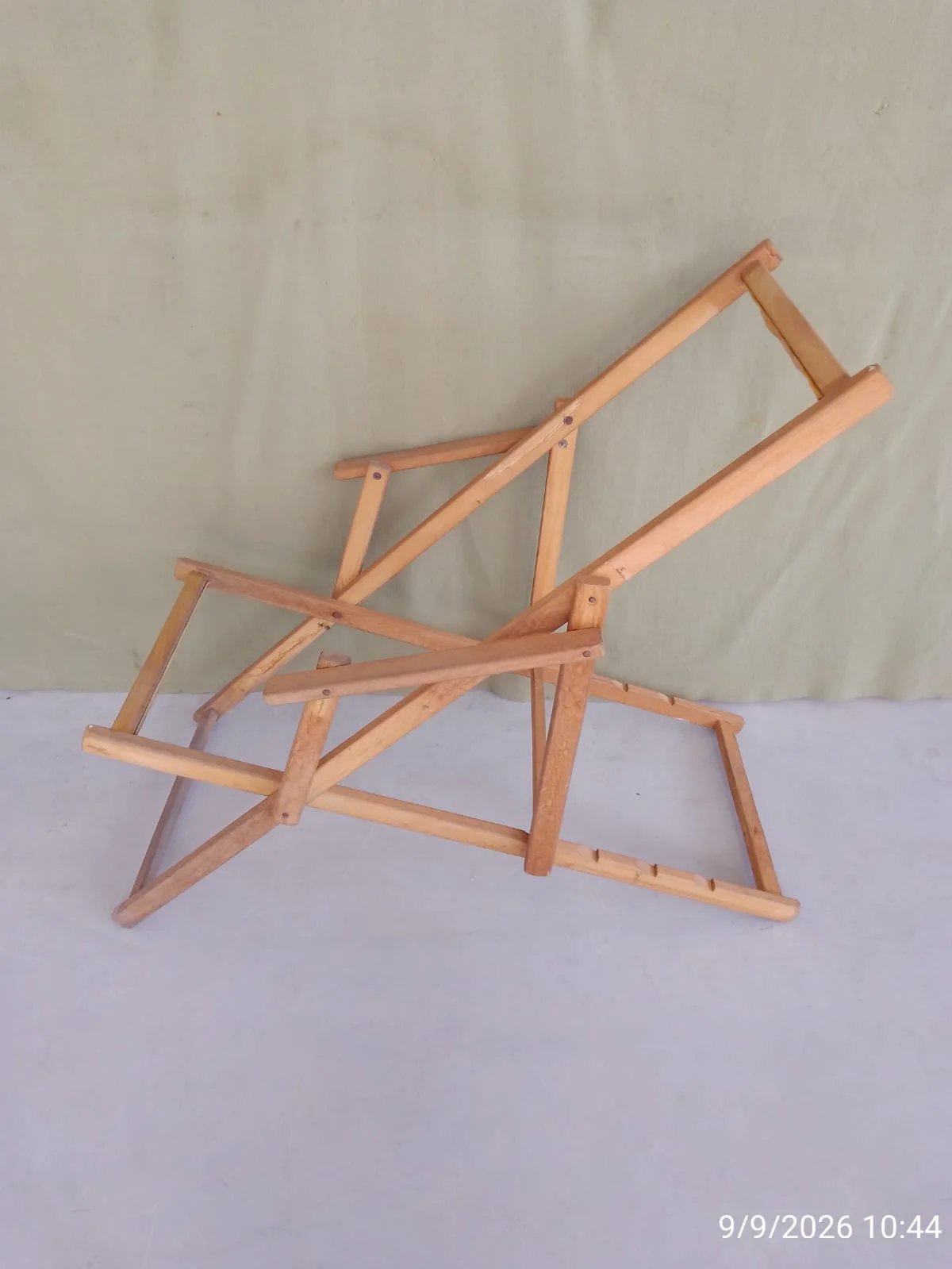 Reposera de madera, sólo estructura muy sana! — foto 8