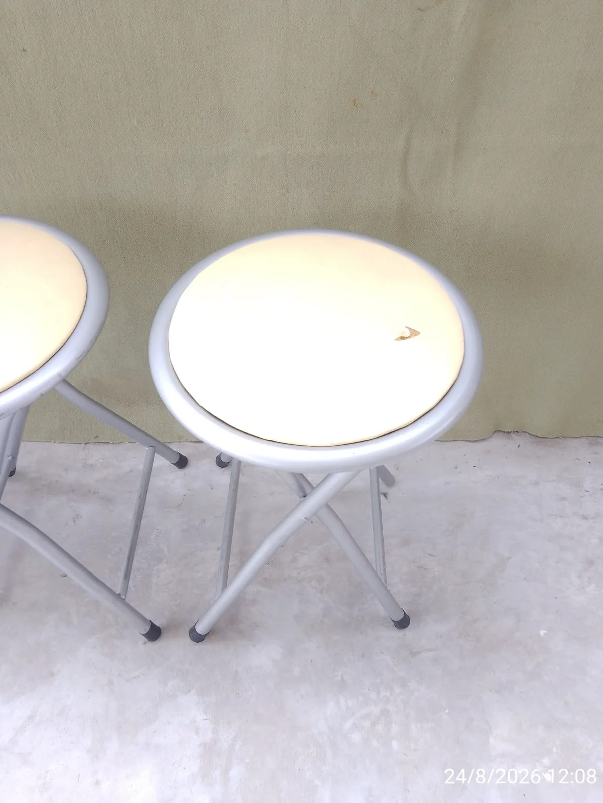Juego de 3 Banquetas Taburetes plegables — foto 8