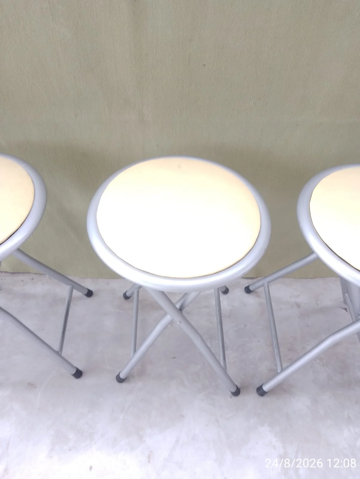 Juego de 3 Banquetas Taburetes plegables — foto 7