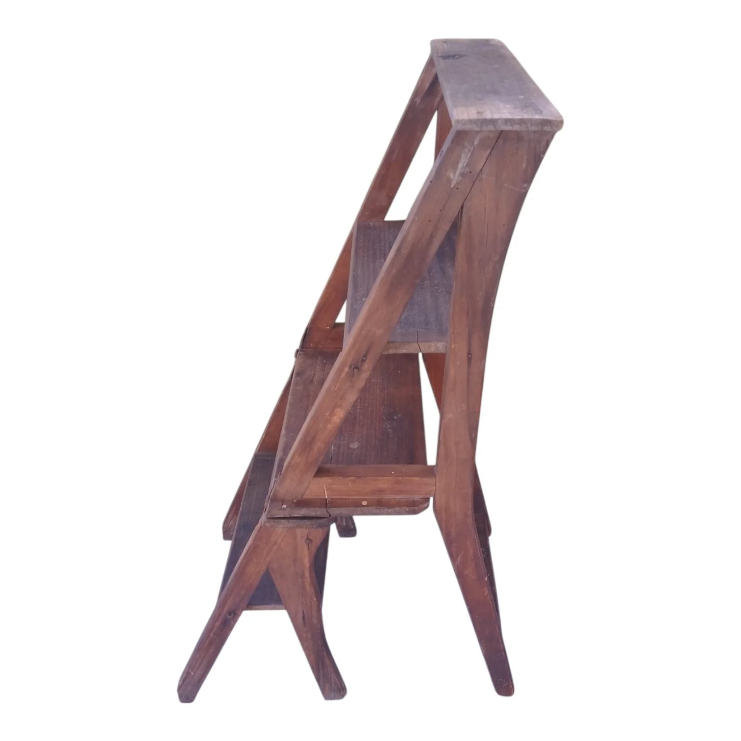 Silla tipo escalera de madera 4 peldaños — foto 4