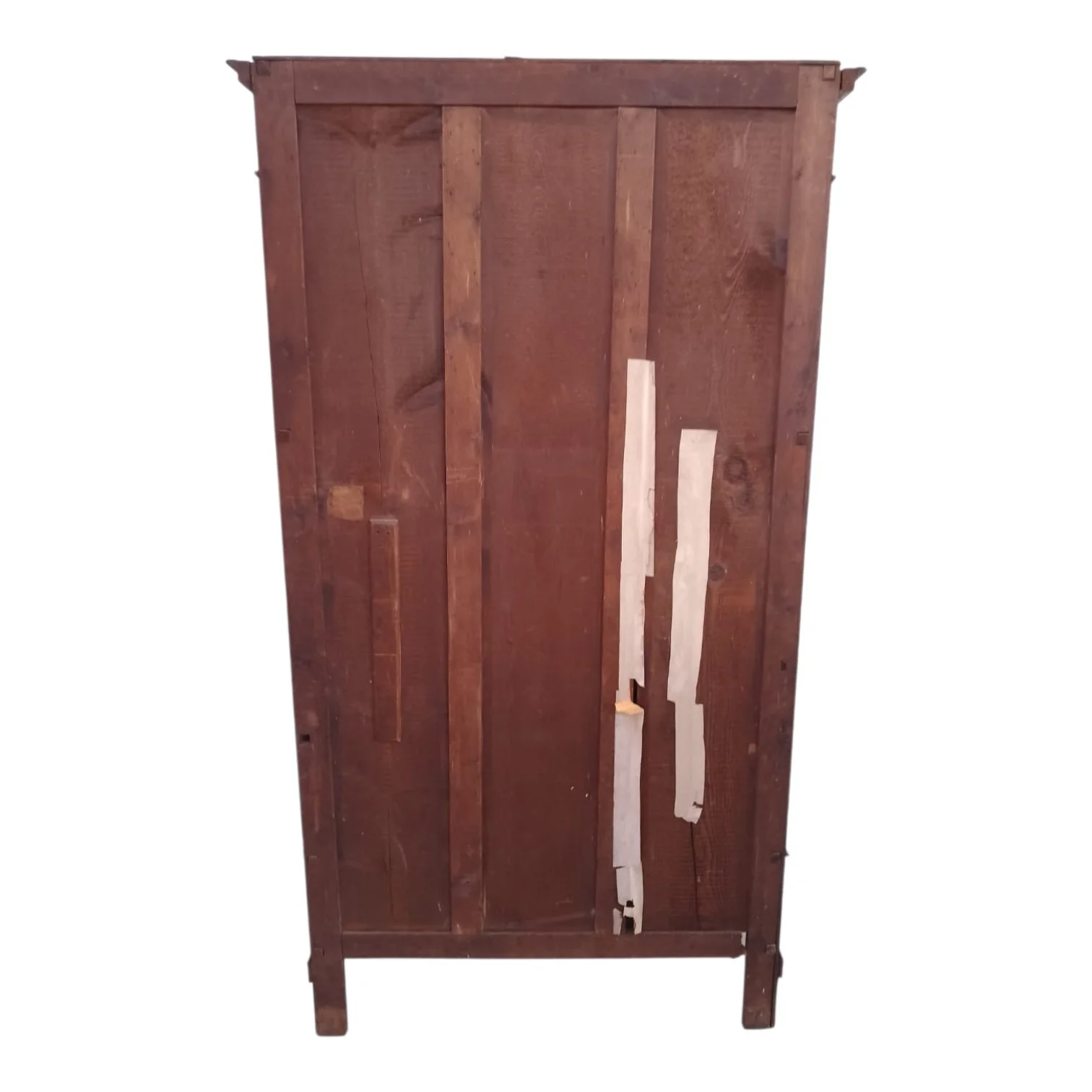 Ropero antiguo de madera maciza 1 cajón y espejo — foto 10