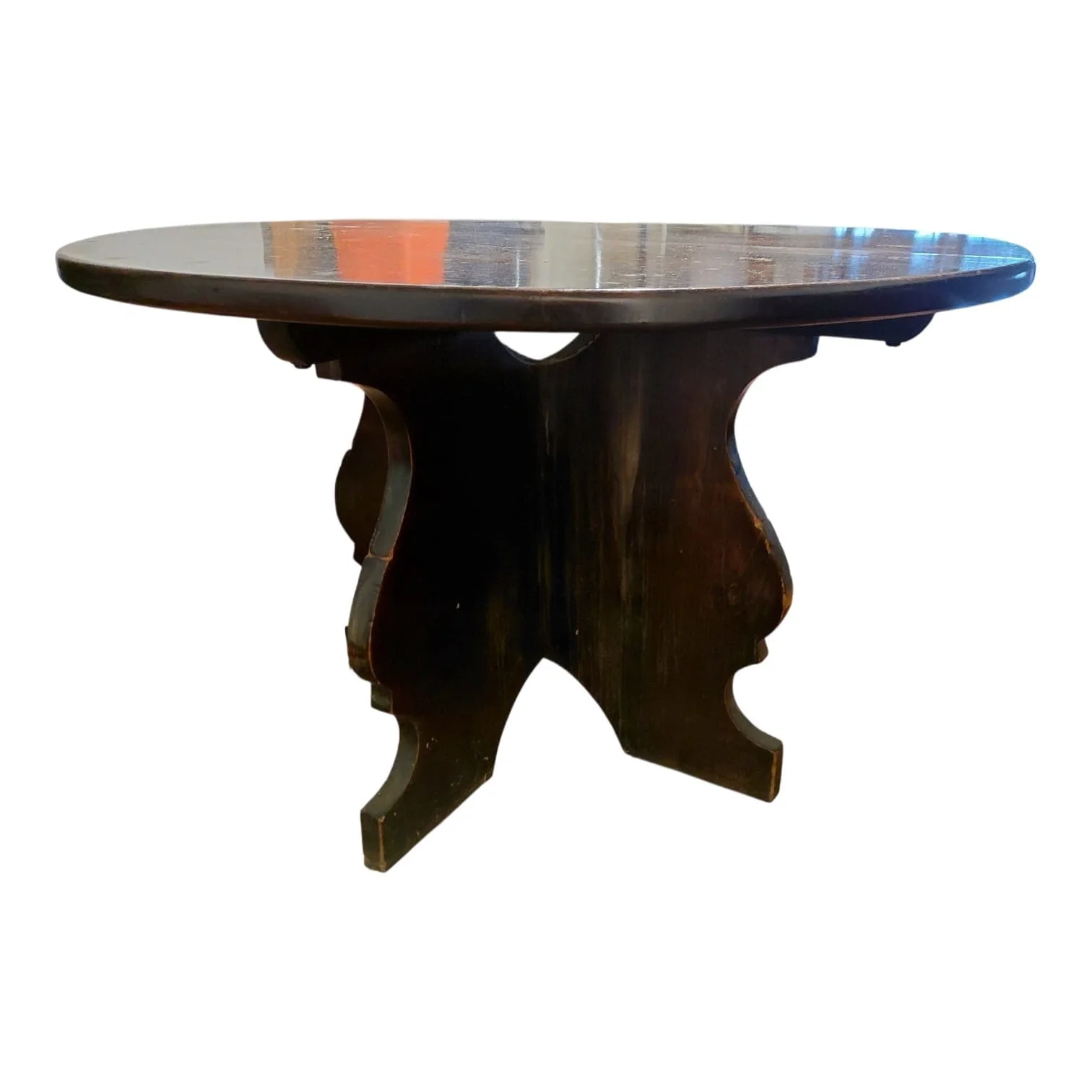 Mesa de comedor plegable de madera — foto 5