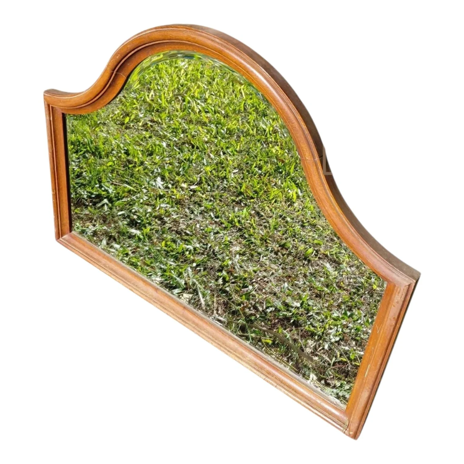 Espejo antiguo de madera