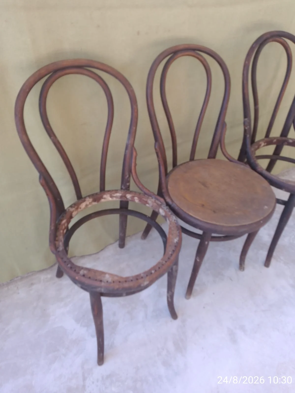 Juego X2 sillas Thonet de madera — foto 6