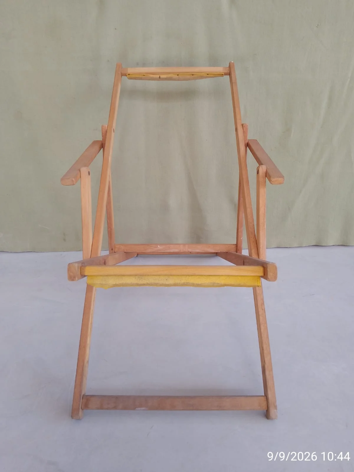 Reposera de madera, sólo estructura muy sana! — foto 3