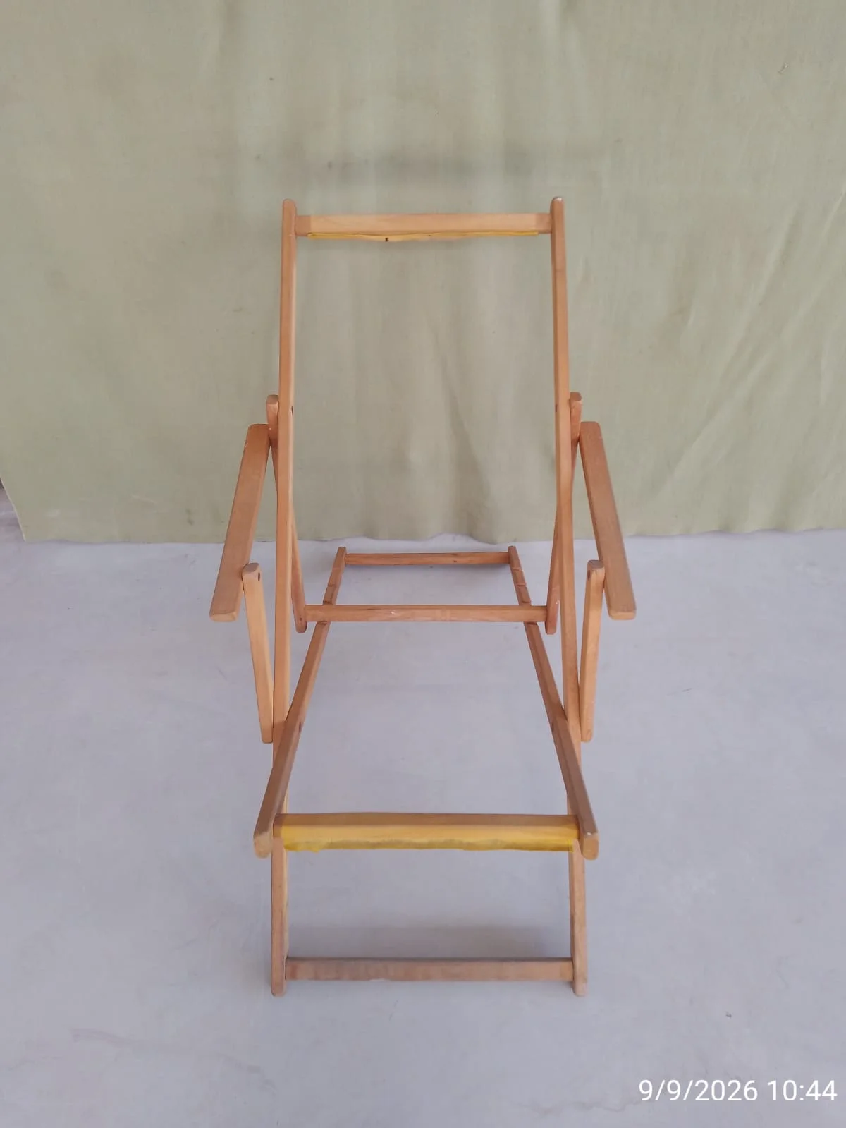 Reposera de madera, sólo estructura muy sana! — foto 4