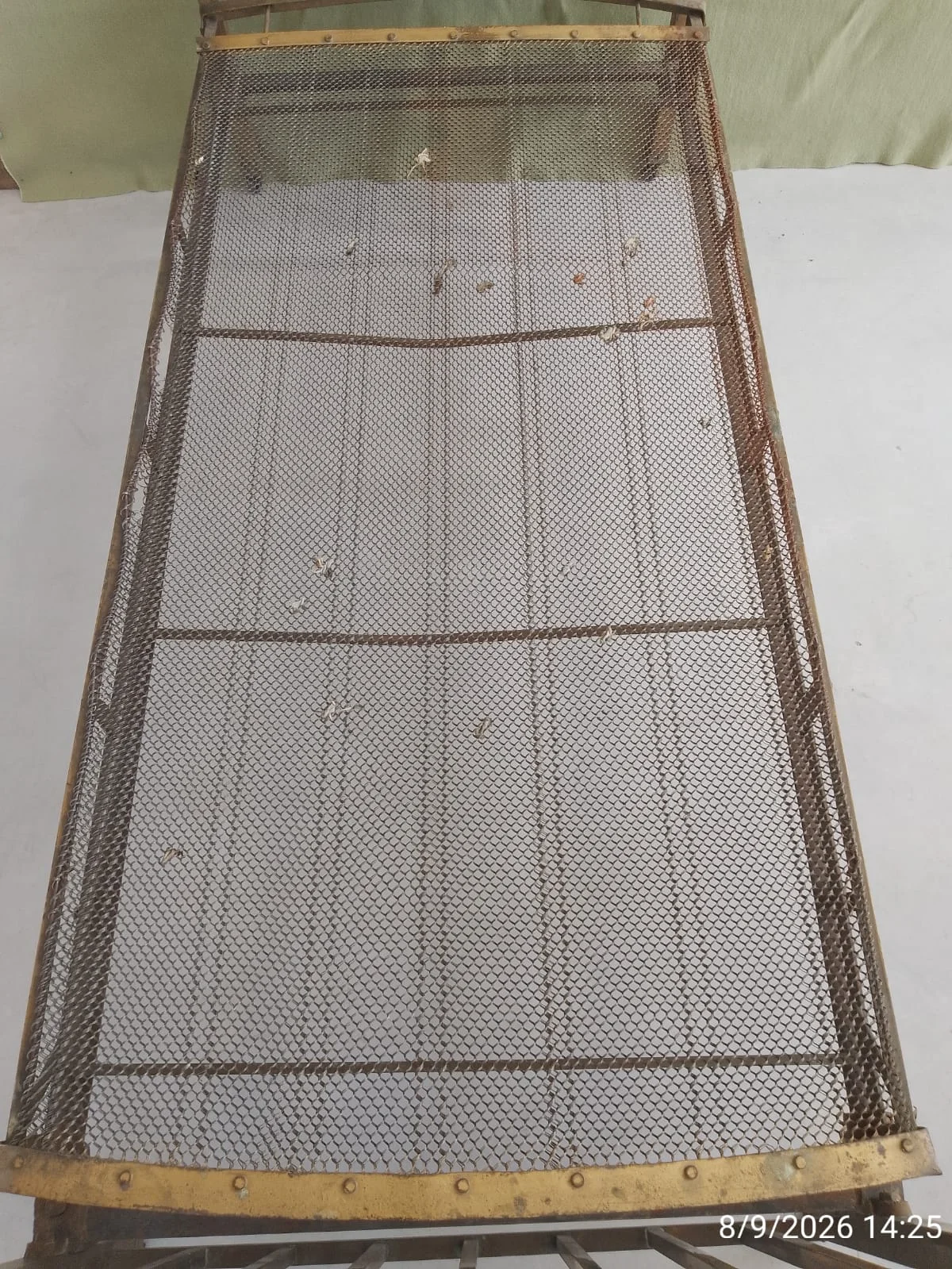 Cama de Bronce antigua 1 Plaza — foto 5