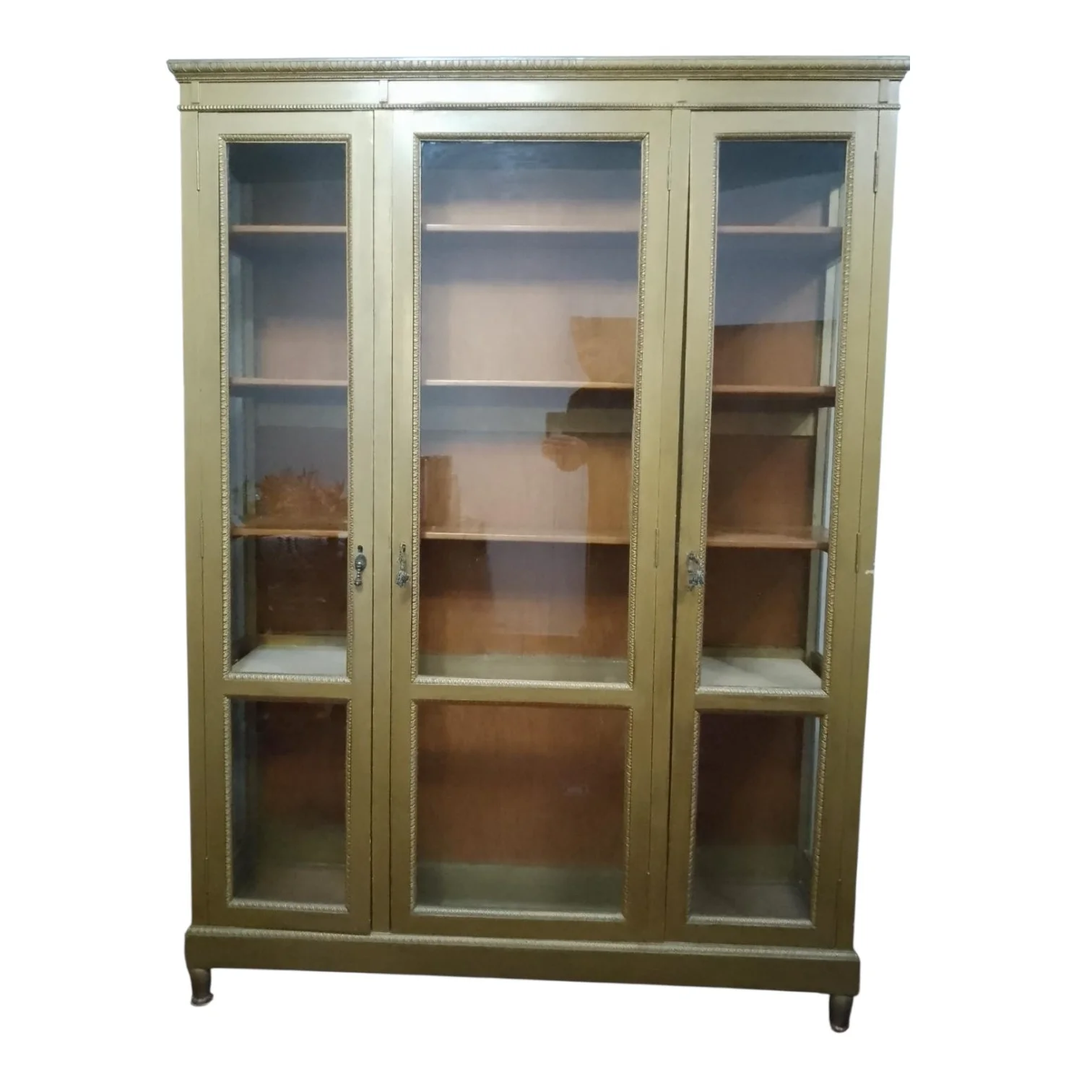 Vitrina Vajillero clásico con puertas de vidrio — foto 2