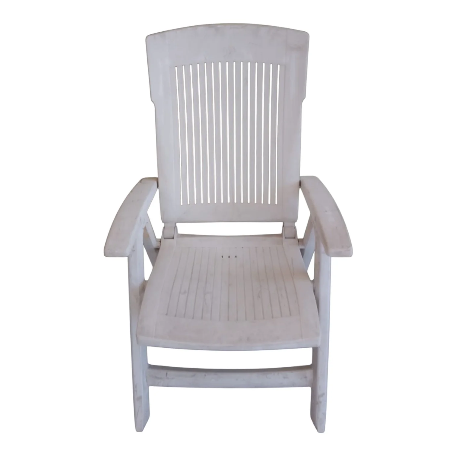 Silla reposera de plástico reclinable — foto 4