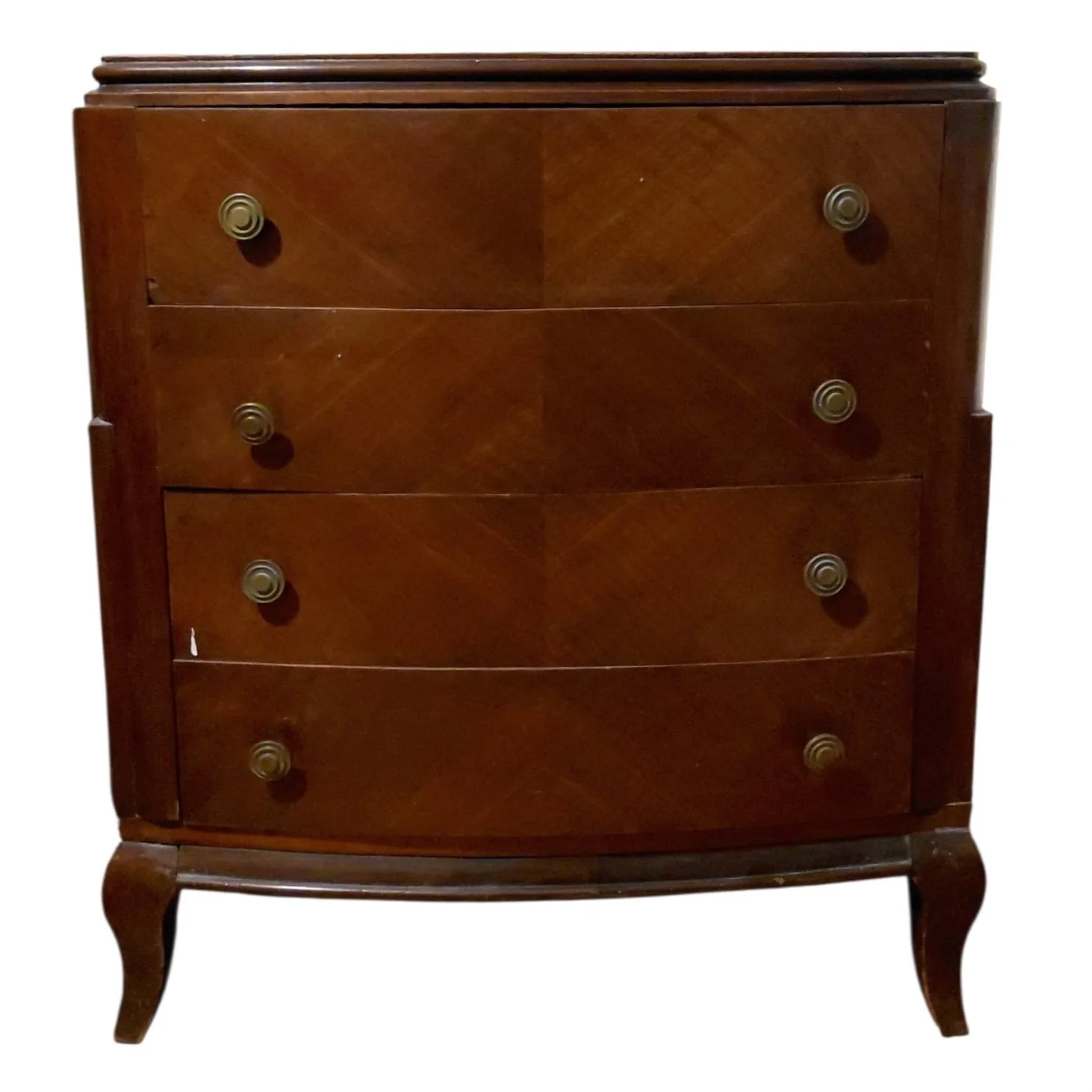 Cómoda Vintage de madera maciza
