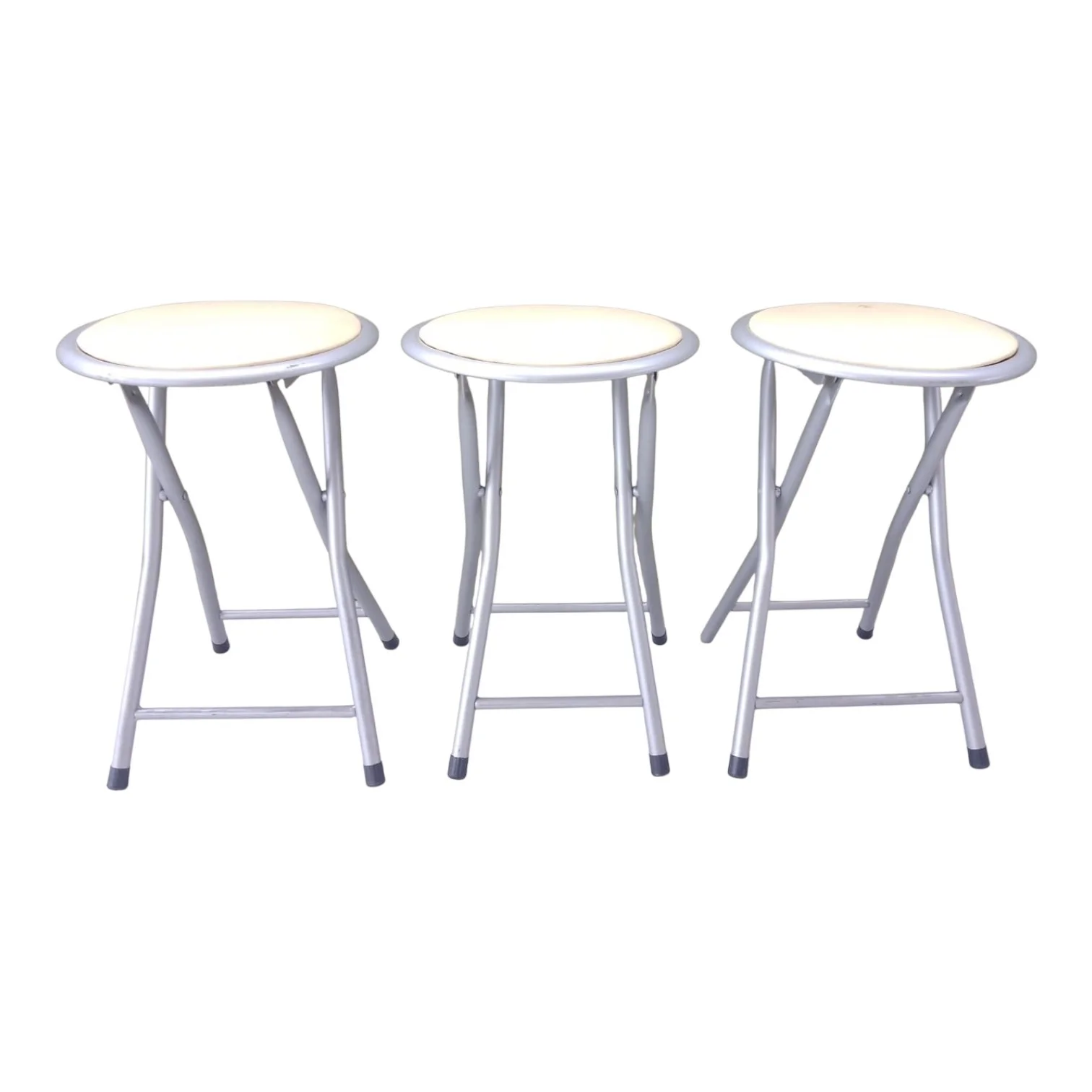 Juego de 3 Banquetas Taburetes plegables