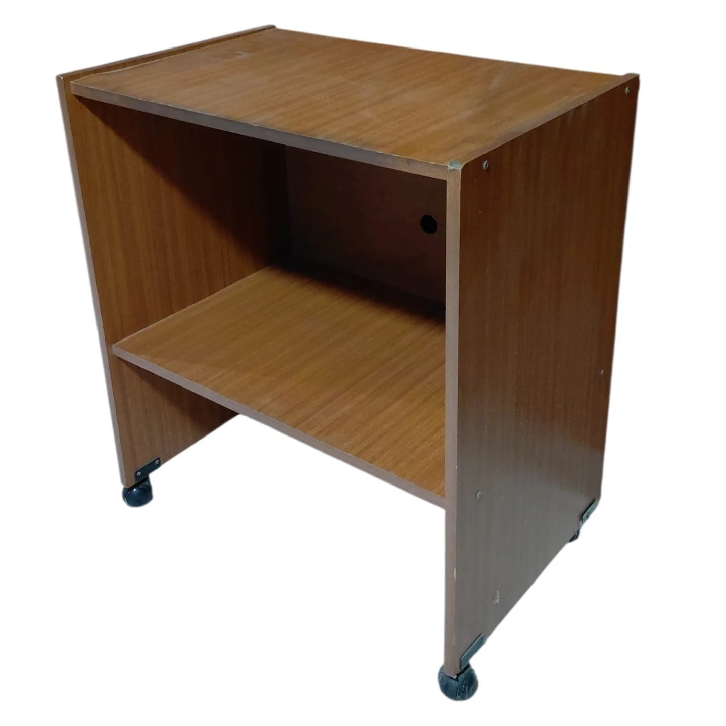 Mesa Para Tv O Impresora Con Ruedas y Estante — foto 3