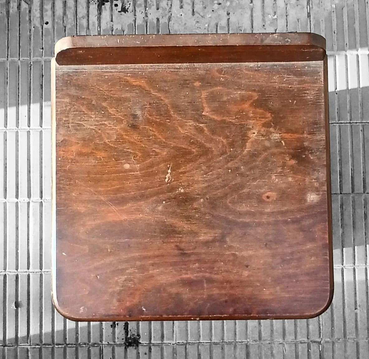 Mesa De Luz Vintage Madera Maciza Enchapada — foto 4